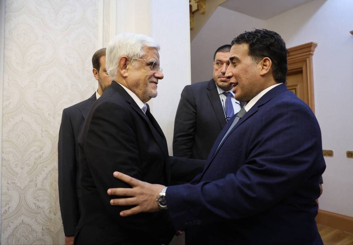 عارف: ایران مخالف هرگونه دخالت خارجی در امور داخلی لیبی است/ رئیس شورای ریاستی لیبی: ایران حق دارد در تولید انرژی خودکفا باشد