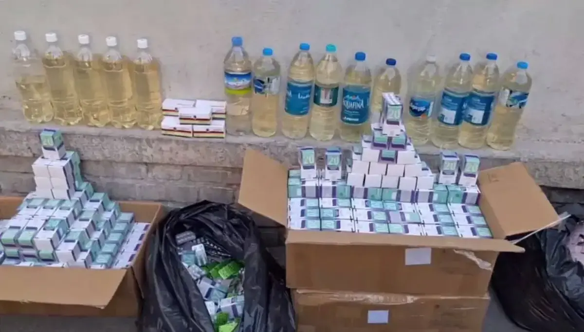 شناسایی و انهدام کارگاه تولید غیرمجاز قرص‌های متداون وترامادول + فیلم