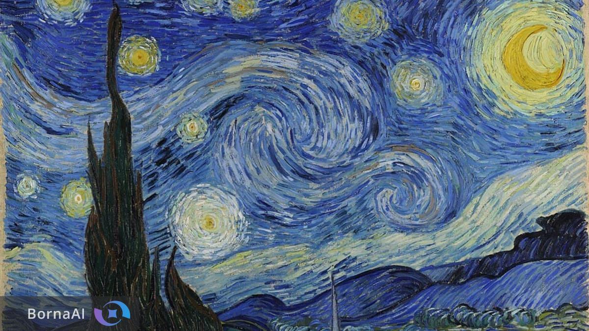 کشف گردابه کوانتومی جدید با الهام از شب پرستاره ونگوگ