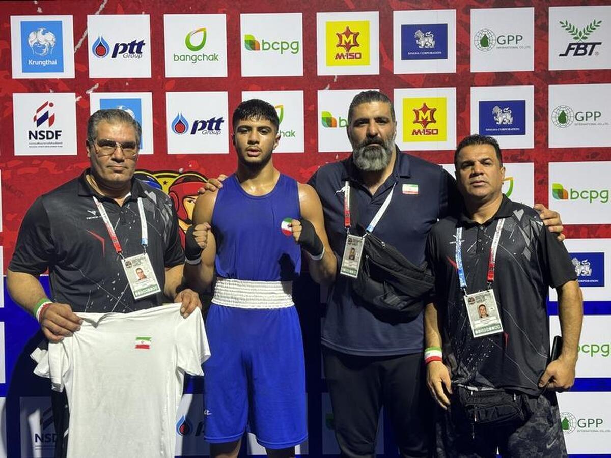 استکی نایب قهرمان بوکس امید‌های آسیا شد