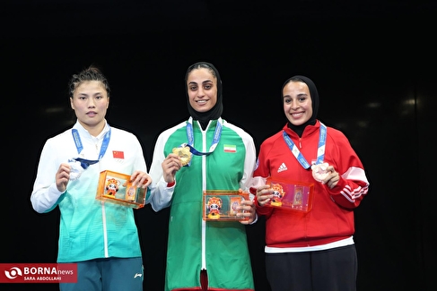 چنگدو ۲۰۲۵ - مدال طلای یاسمن باقرزاده در ووشو