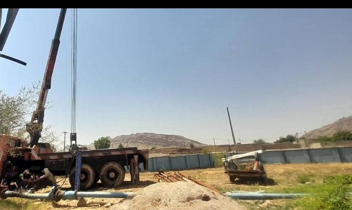 افزایش ظرفیت پمپاژ چاه تامین آب دهستان زیلایی سرفاریاب/ رفع تنش آبی ۱۹ روستا