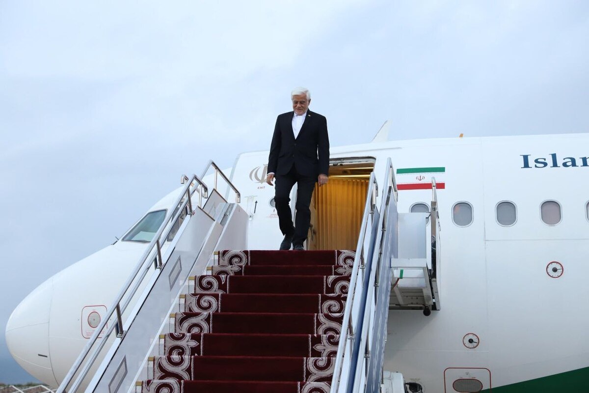 معاون اول رئیس جمهور  وارد قرقیزستان شد