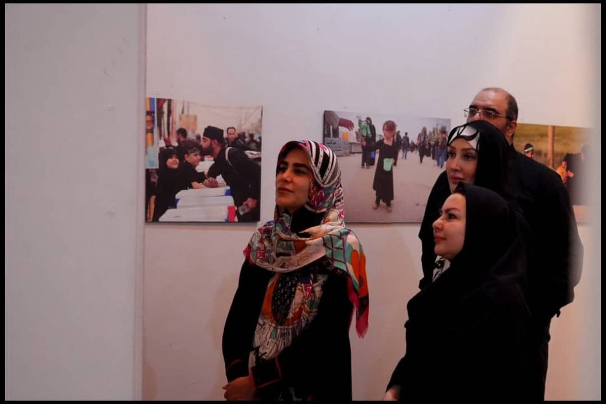 نمایشگاه آثار نقاشی «خیمه هنر» به موسسه صبا رسید