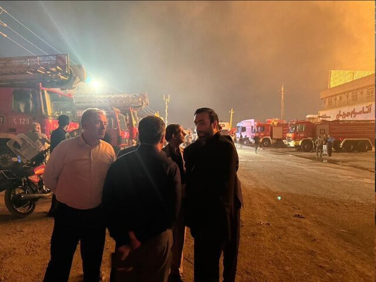 دادستان شهر ری: آتش‌سوزی در جنوب تهران هیچ ارتباطی با پالایشگاه نفت ندارد