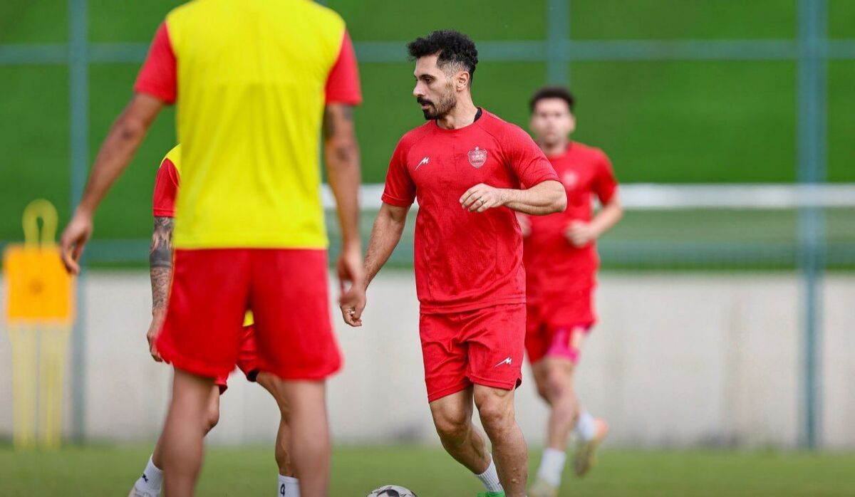 برگزاری آخرین جلسه تمرینی پرسپولیس در اردوی ترکیه