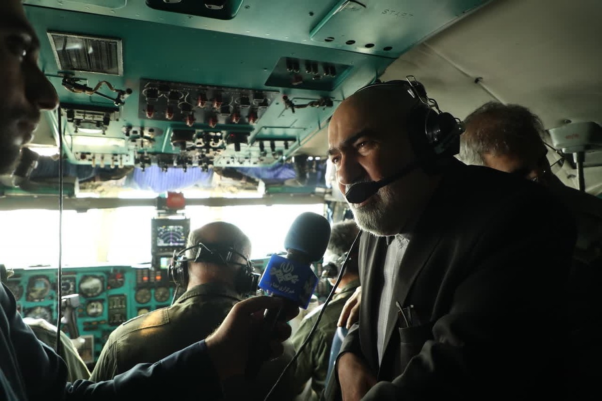 ادامه عملیات هوایی خاموش کردن آتش در بخش عراقی تالاب هورالعظیم