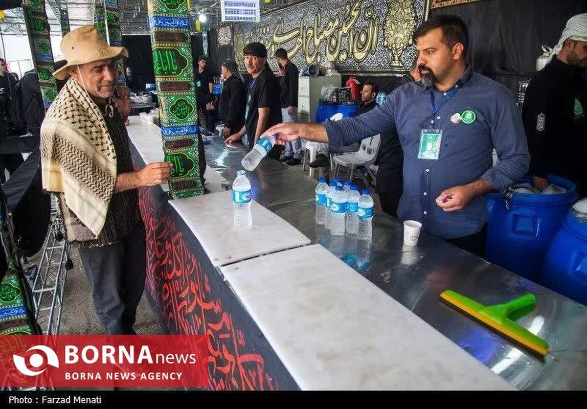 ۱.۵ میلیون بطری آب در مرز خسروی ذخیره می‌شود