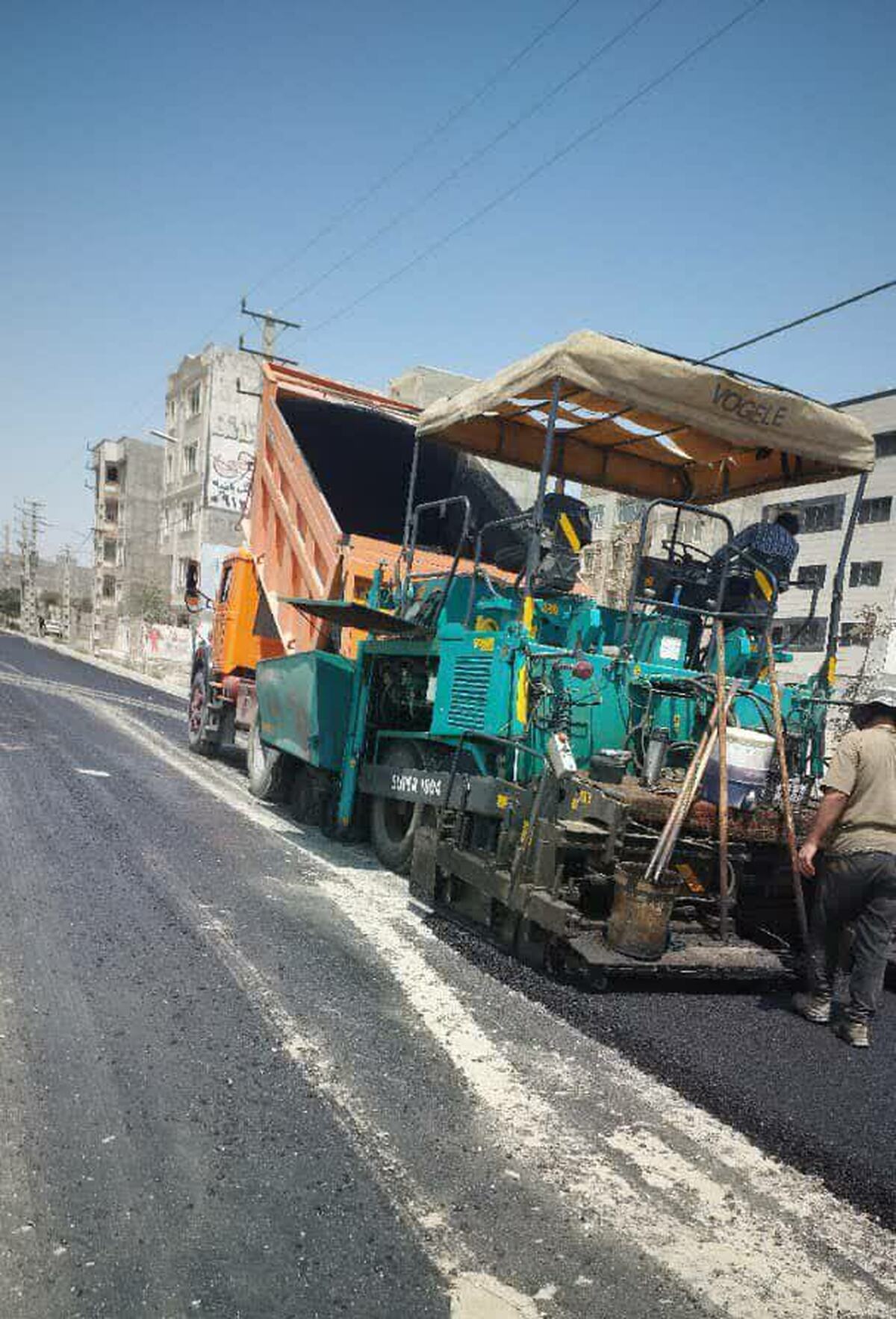 اجرای عملیات بهسازی در دو معبر شهید قدیمی و سردار جنگل فردیس