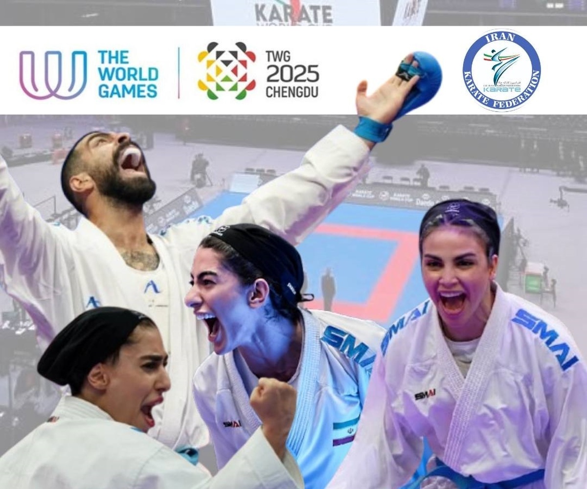 ۴ نماینده ایران در جمع کاراته کا‌ها برتر جهان