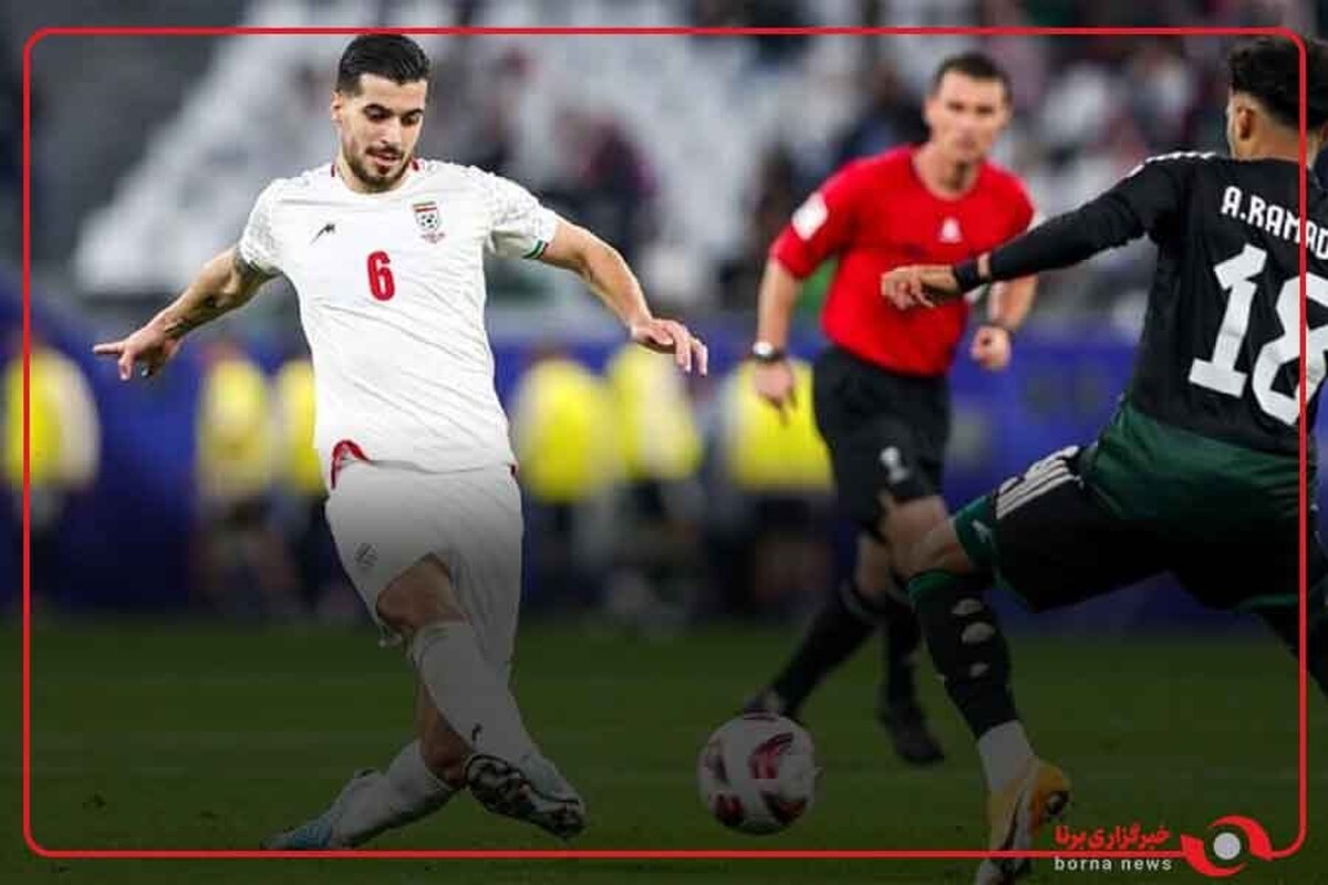 صحنه مشکوک داخل محوطه جریمه تاجیکستان که داور اعتقادی به پنالتی نداشت