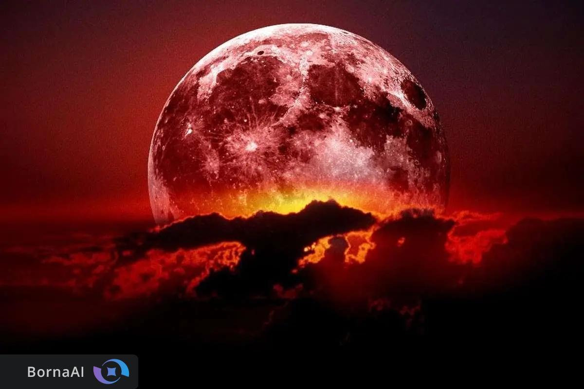 طولانی‌ترین خسوف قرن در ایران/ ماه خونین تا بامداد ادامه دارد!