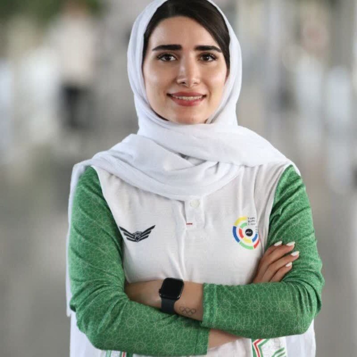 شلیک هانیه رستمیان در جام جهانی  نینگبو چین