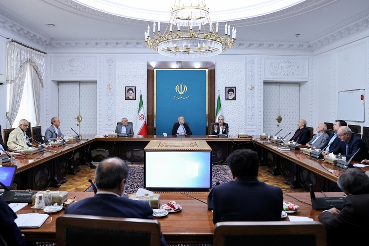 تأکید پزشکیان بر حکمرانی و مدیریت علمی منابع آب و تدوین راهکارهای ریشه‌ای برای عبور از چالش کم آبی