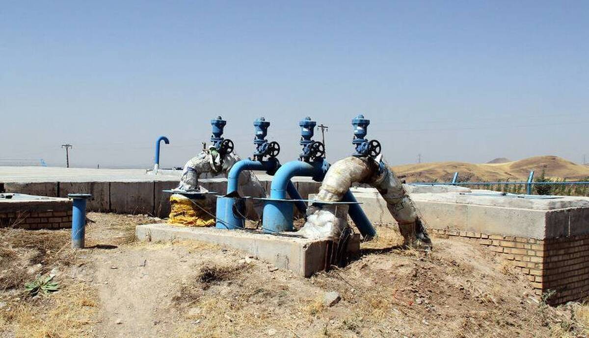 حفر ۸ حلقه چاه آب شرب در بروجرد 