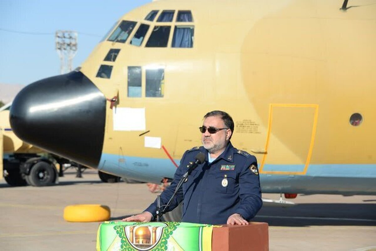 بازدید فرمانده نیروی هوایی ارتش از پایگاه وحدتی دزفول