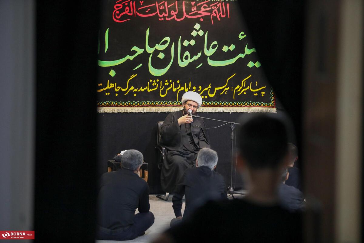 مراسم عزاداری شب شهادت امام رضا(ع)
