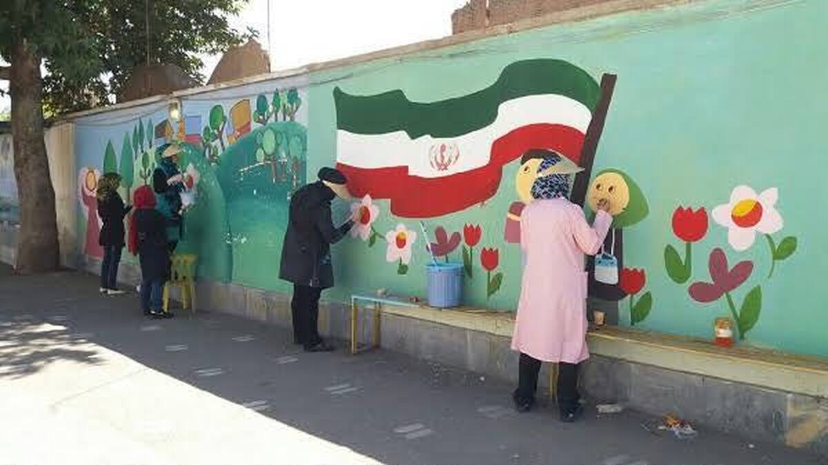 شاداب‌سازی ۱۴۰ مدرسه استان مرکزی توسط گروه‌های جهادی