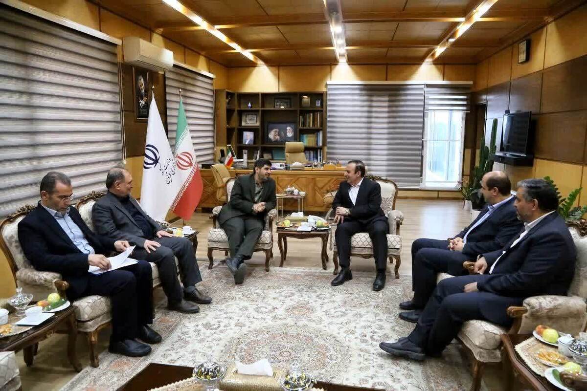 معاون رئیس کمیته امداد امام خمینی(ره)  با استاندار قزوین دیدار کرد 