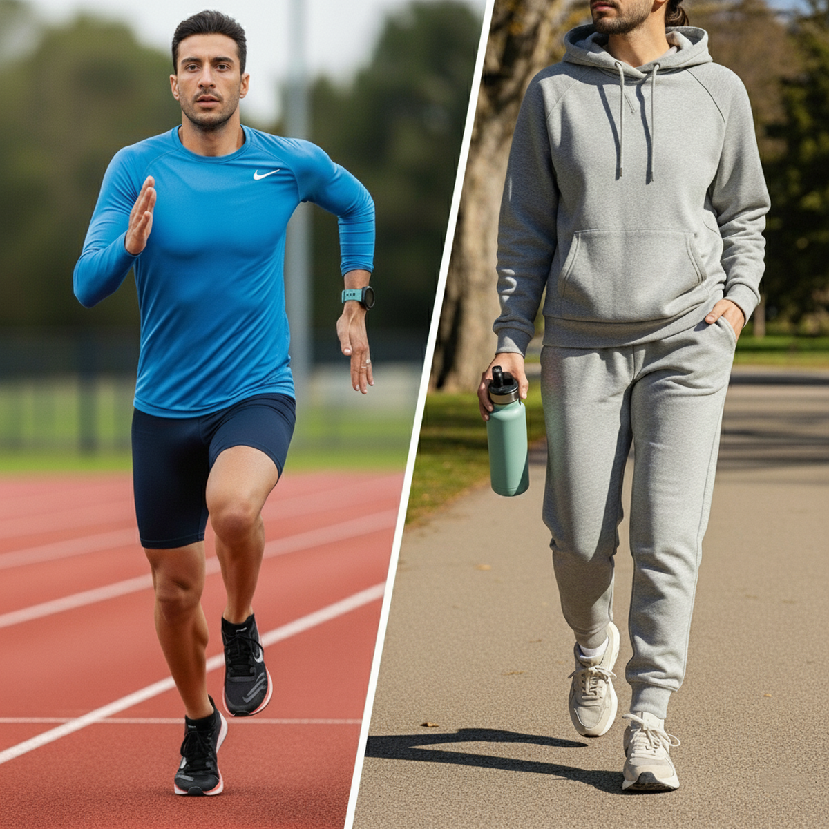 راهنمای کامل تفاوت لباس‌های ورزشی حرفه ای و معمولی