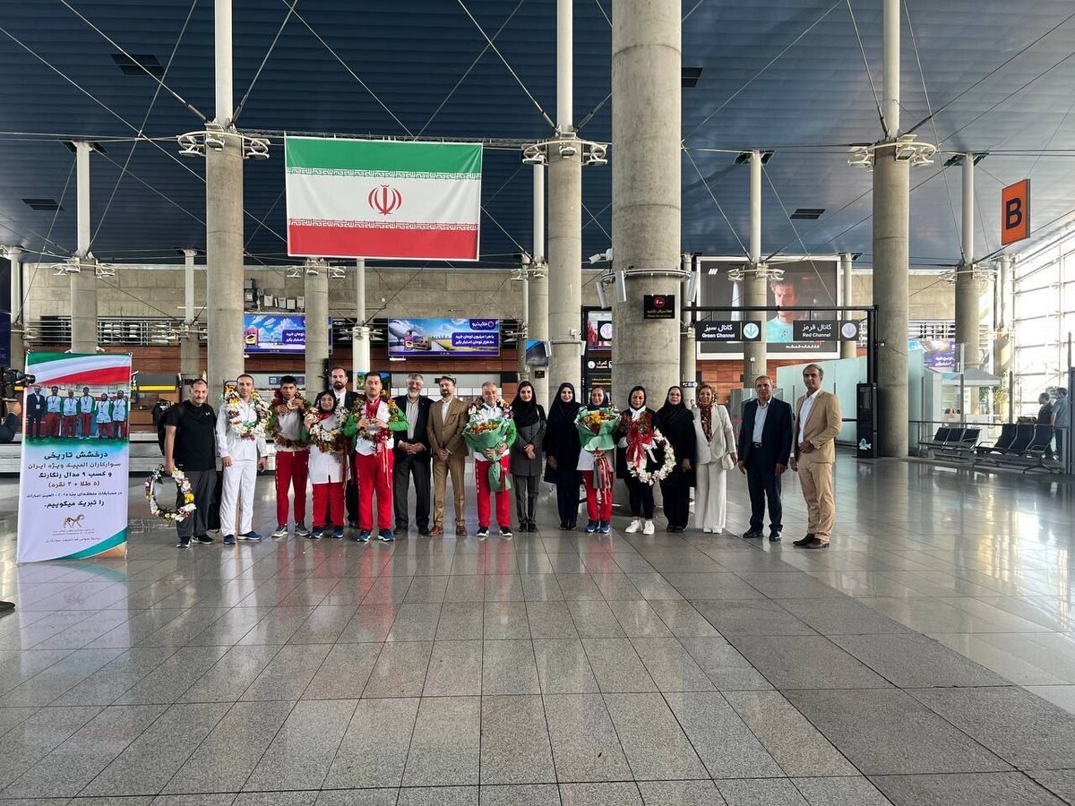 بازگشت کاروان سوارکاران به ایران پس از افتخارآفرینی در امارات