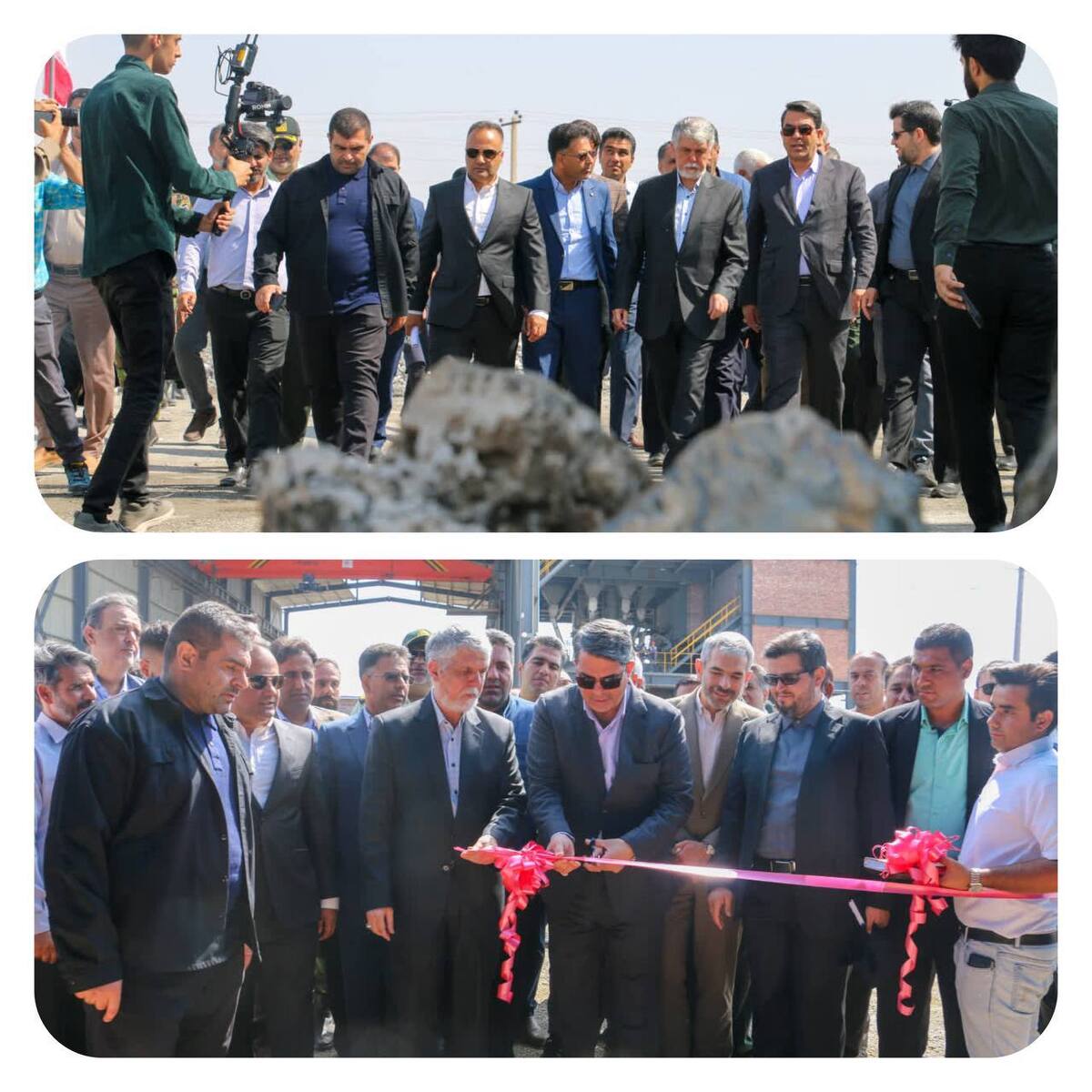 افتتاح کارخانه فروکروم ارزوئیه با اعتبار ۶۰۰۰ میلیارد ریالی