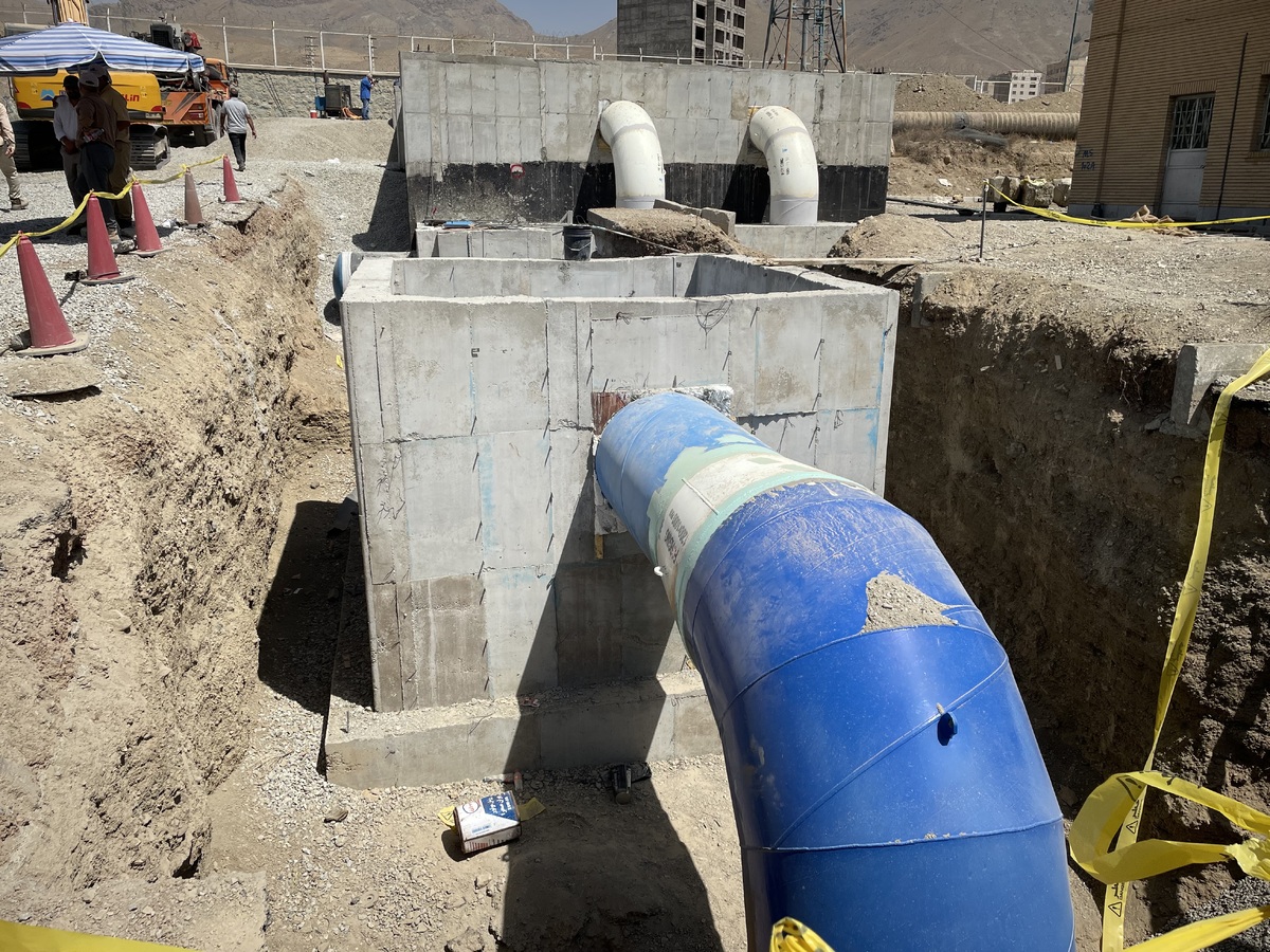 پیشرفت چشمگیر در طرح انتقال آب زیاران به آبگیر بیلقان/ آب به ایستگاه تصفیه‌خانه کرج رسید