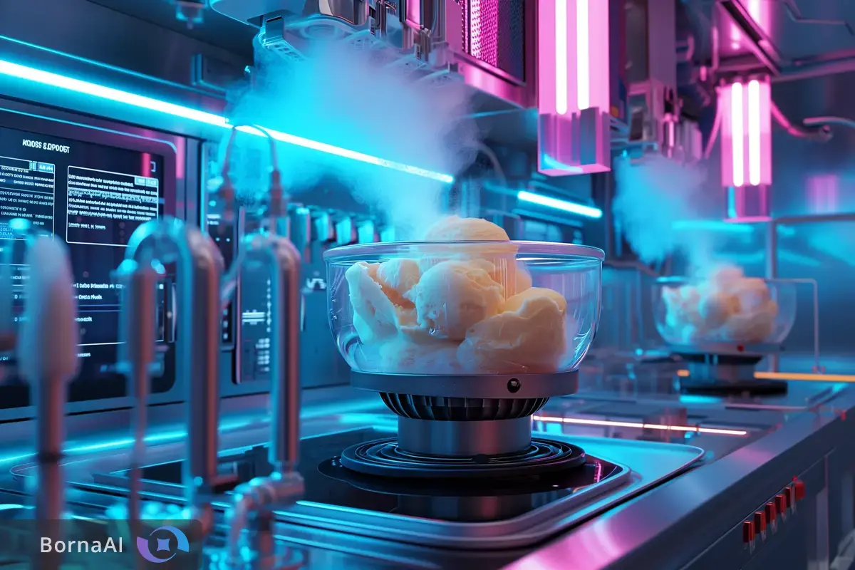 هوش مصنوعی وارد کارخانه‌های بستنی‌سازی شد