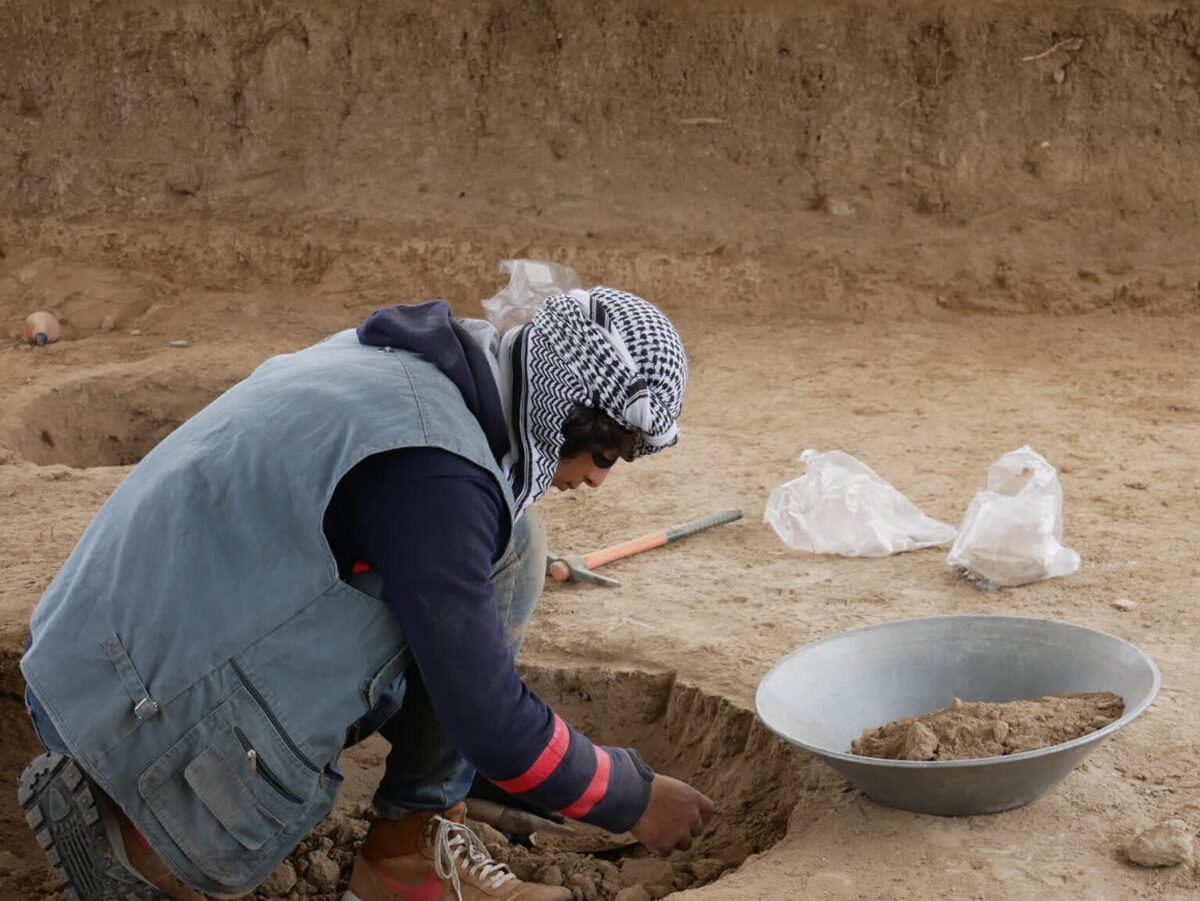کاوش‌های باستان‌شناسی در تپه تاریخی بی باغلی بیله‌سوار آغاز شد