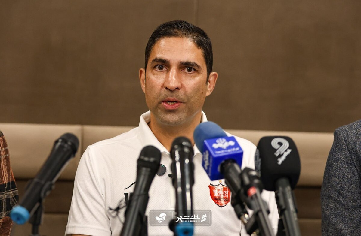 هاشمیان: دنبال بهانه جویی نیستم/امیدواریم پرسپولیس را به جایگاه اصلی‌اش برگردانیم