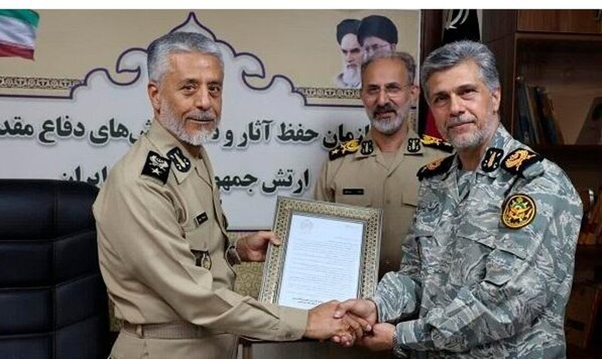 رئیس جدید سازمان حفظ آثار و نشر ارزش‌های دفاع مقدس ارتش معرفی شد