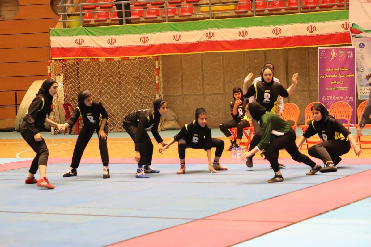 نتایج نوبت صبح روز دوم مسابقات کبدی دختران المپیاد استعدادهای برتر در اردبیل اعلام شد