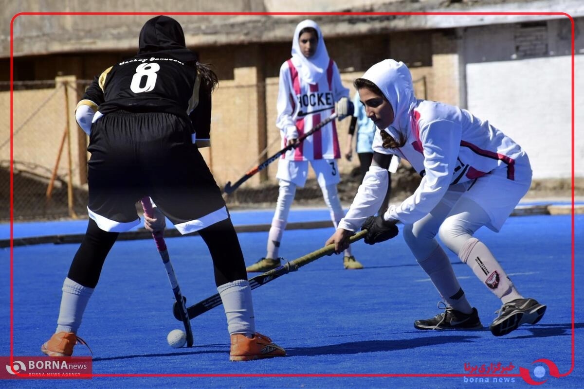 تصاویری از روز دوم مسابقات هاکی