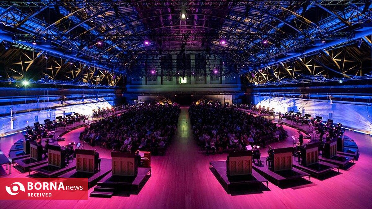 اجرای همزمان ۵۰ پیانو در نیویورک؛ تجربه‌ای صوتی به نام «۱۱٬۰۰۰ رشته» +فیلم