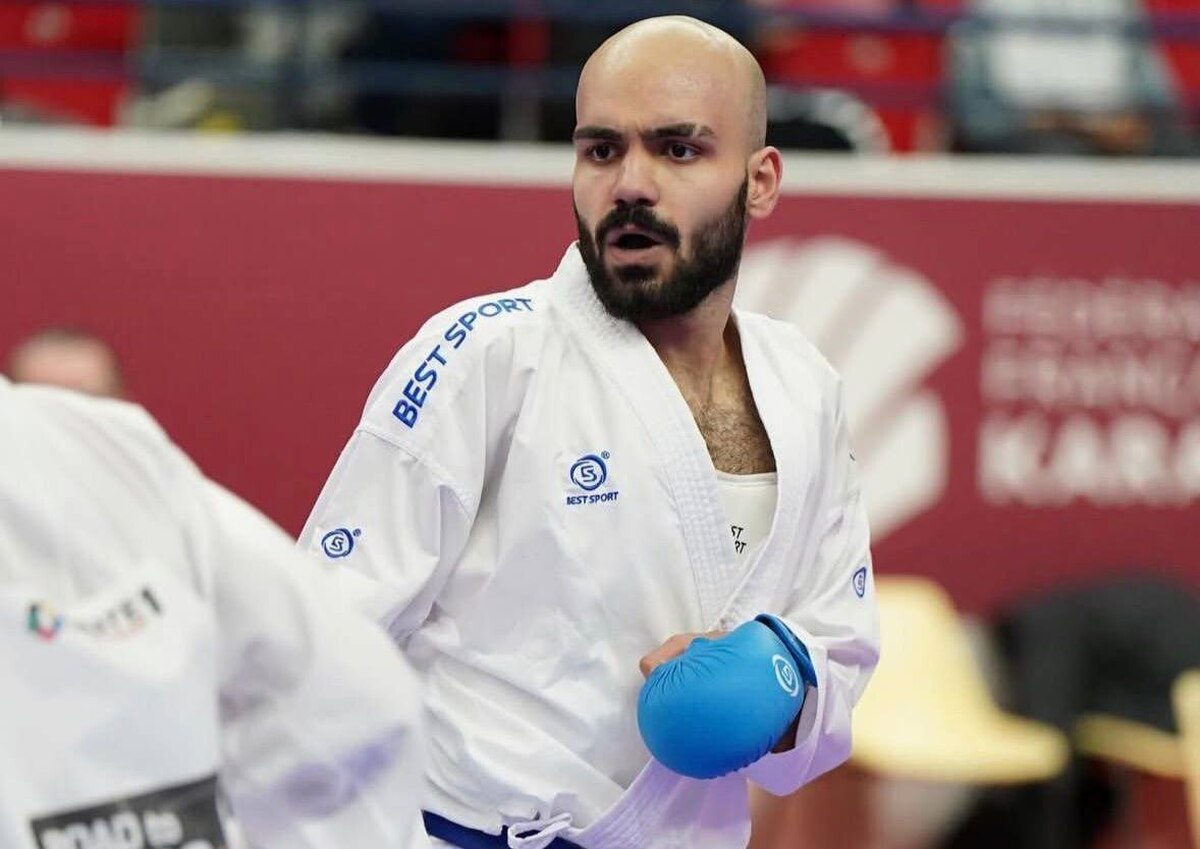 امیررضا برزویی و کسب نهمین سهمیه ایران در کاراته قهرمانی جهان