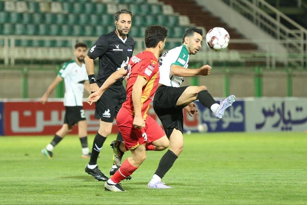 ذوب‌آهن ۱ – فولاد ۱ | تساوی در سایه اعتراض به داوری