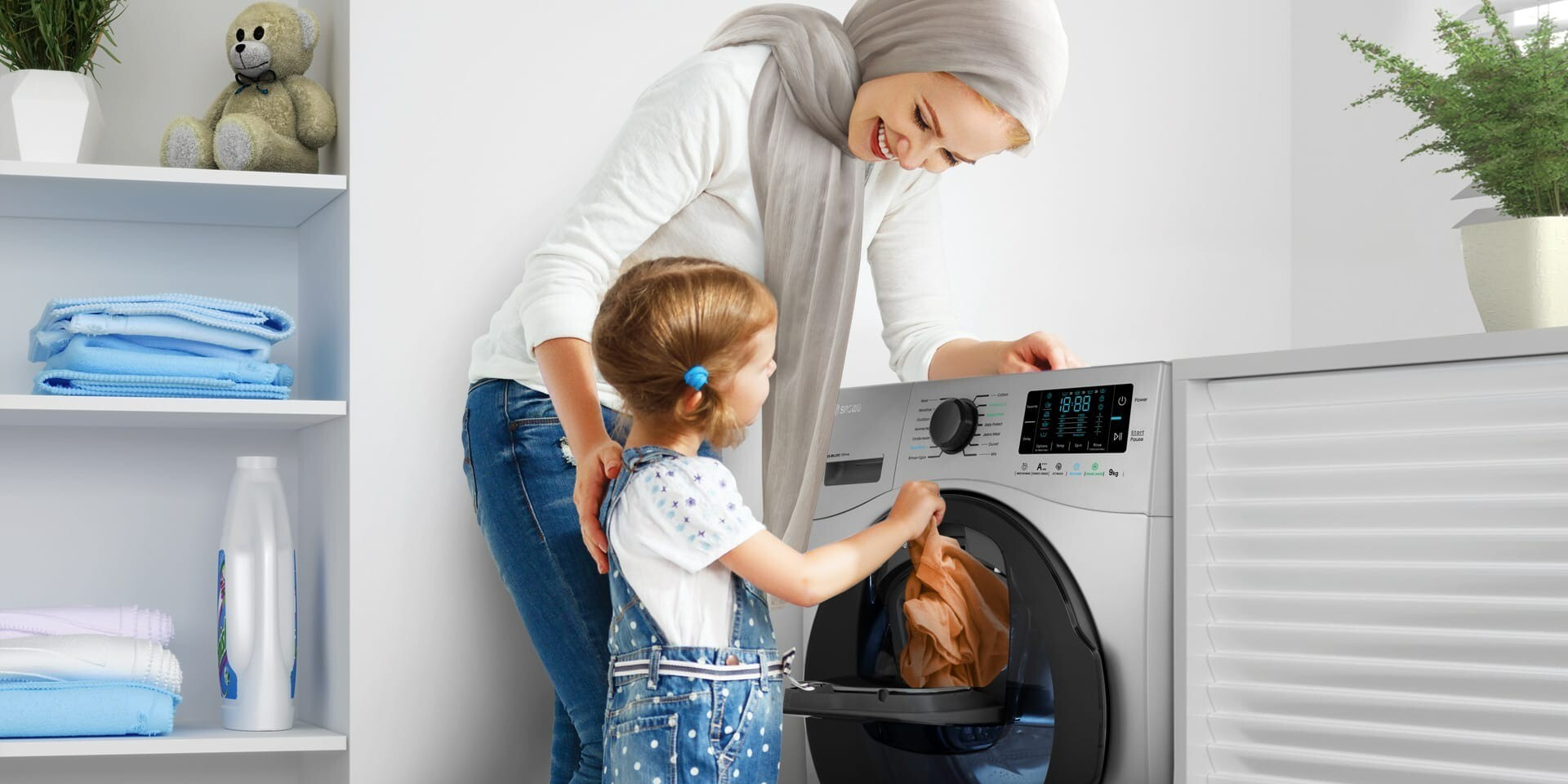 راهنمای خرید لباسشویی برای خانواد‌های کم جمعیت