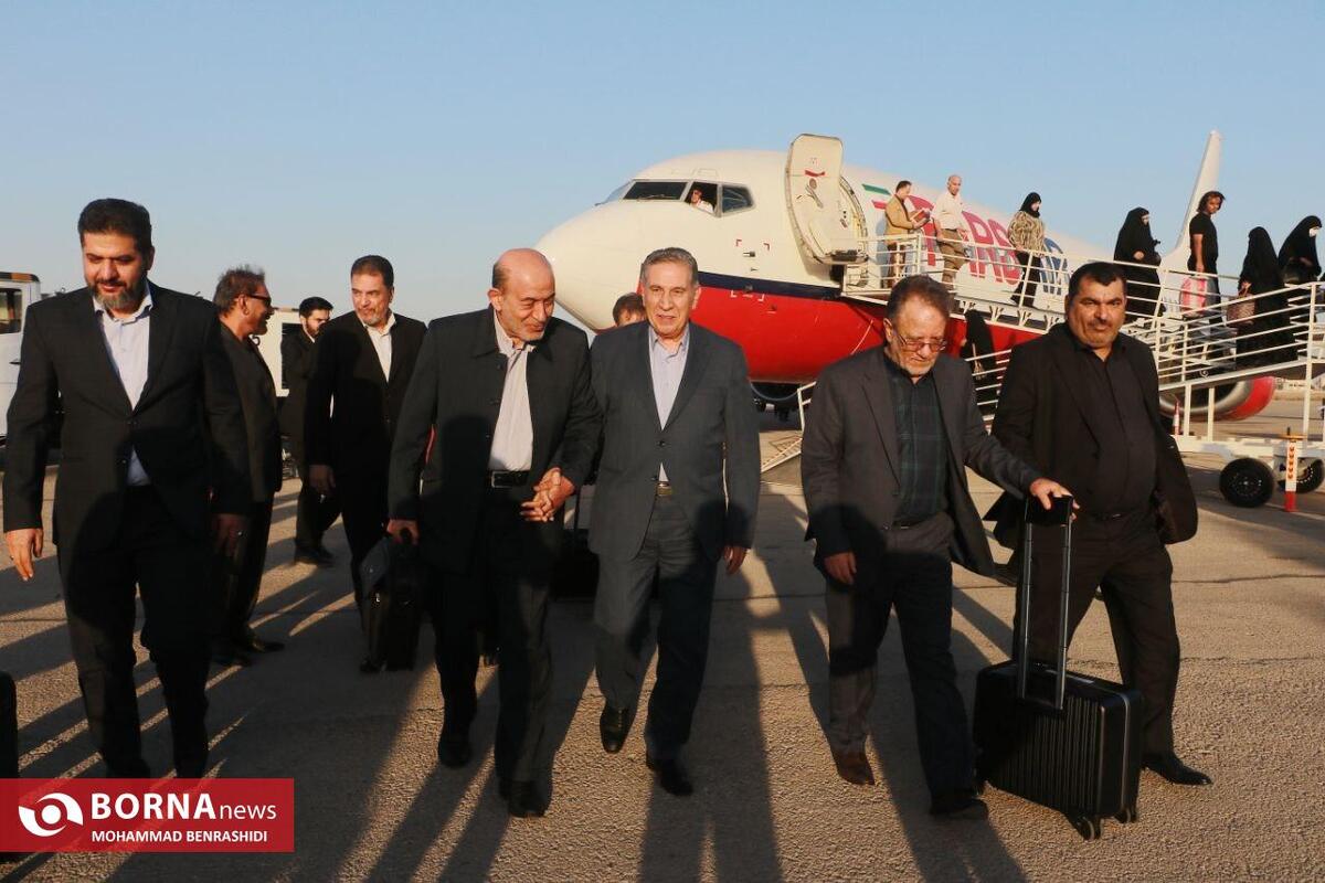 رییس اتاق بازرگانی ایران وارد آبادان شد