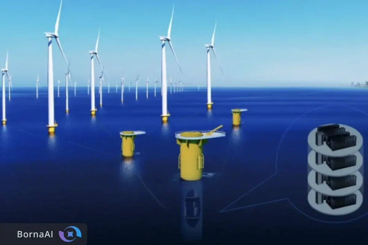 چین نخستین مرکز داده زیرآبی جهان با انرژی بادی را ساخت