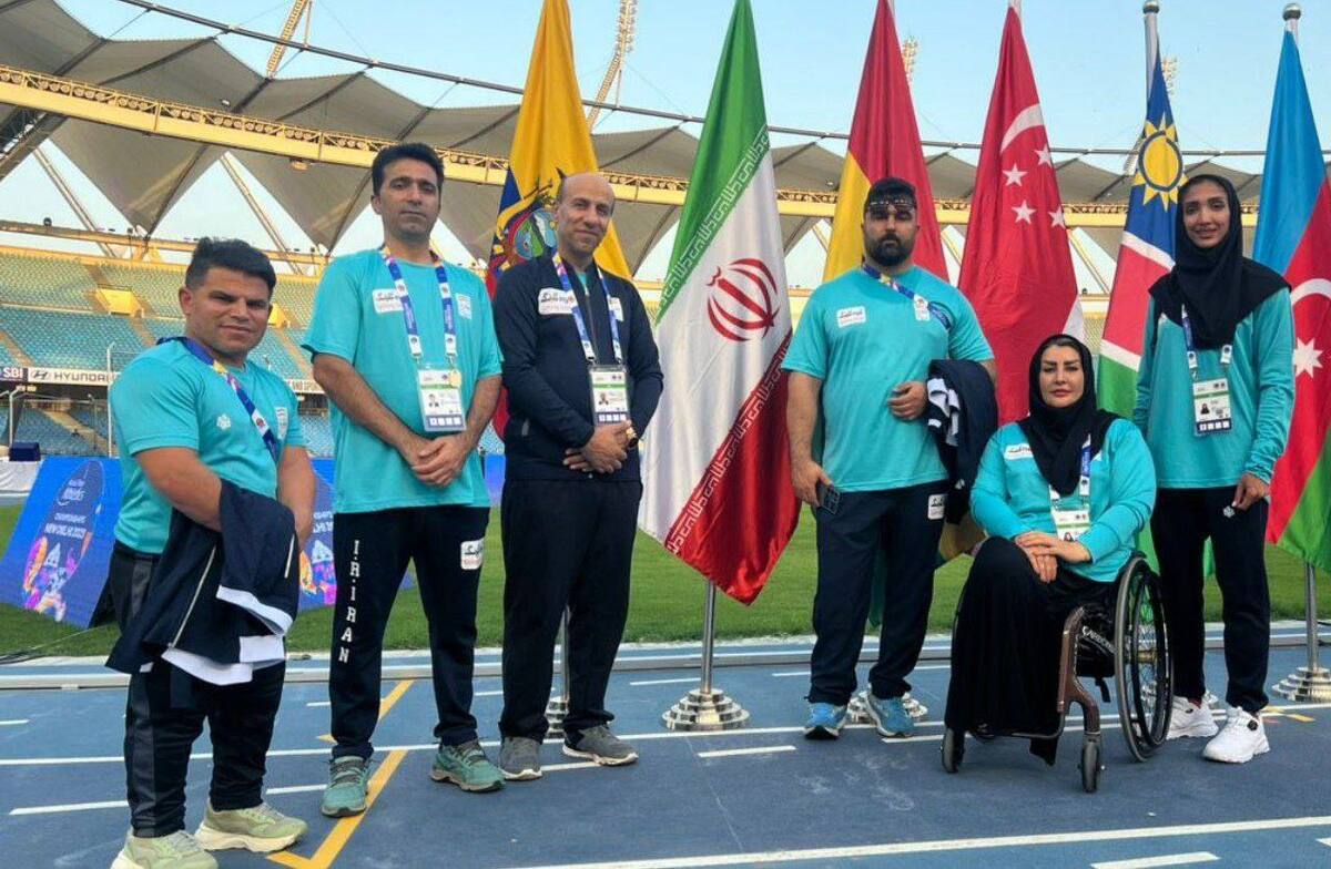 حضور ملی‌پوشان پارادوومیدانی ایران در افتتاحیه مسابقات جهانی هند