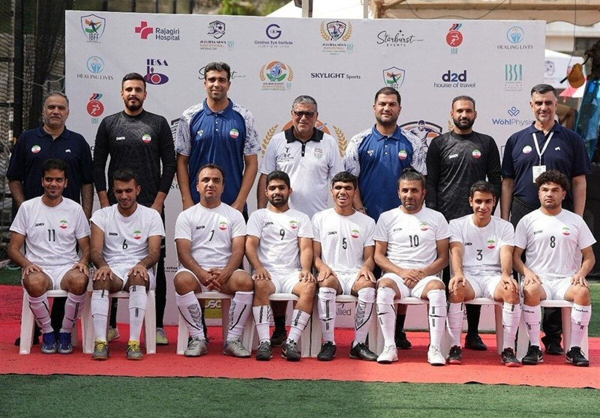 جام ملت‌های فوتبال نابینایان/نایب قهرمانی  ارزشمند ایران در هند