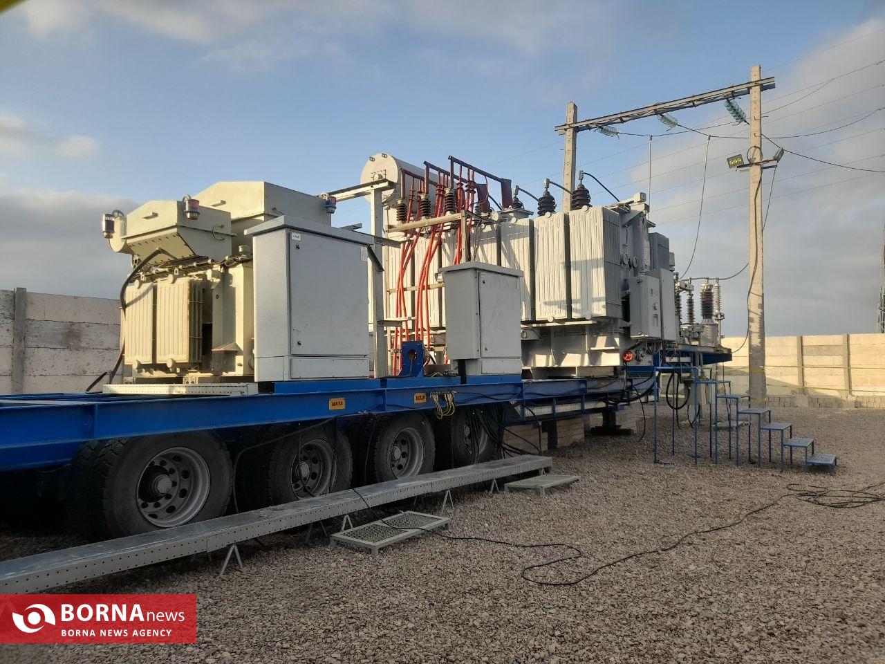 بهره برداری از نخستین پست سیار گیلان با ظرفیت ۳۰ مگاولت آمپر