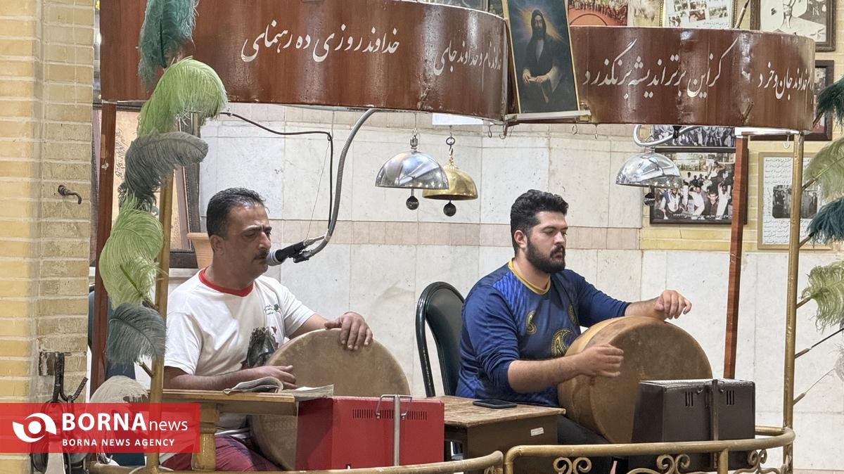 مرشد عطایی: موسیقی زورخانه‌ای سینه‌به‌سینه و بدون نت منتقل می‌شود/ ابزارهای زورخانه یادگار سلاح‌های رزم پهلوانان است