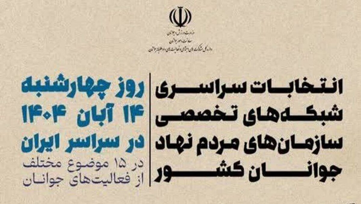 انتخابات شبکه‌های تخصصی سمن‌های جوانان آغاز شد