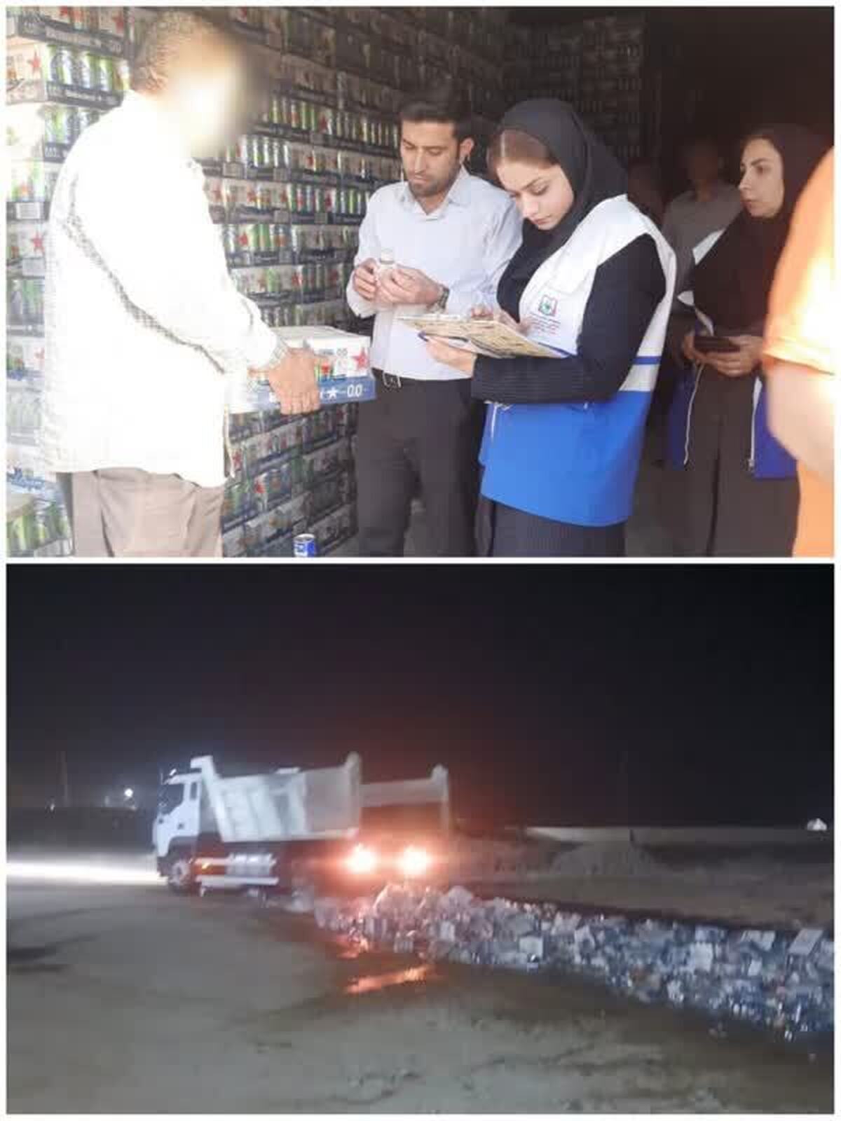 کشف و امحای بیش از ۴۶ هزار کیلوگرم مواد غذایی تاریخ مصرف گذشته در آبادان