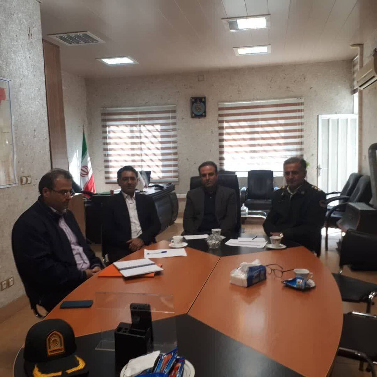 جلسه وبیناری هماهنگی اجرای طرح مهتا گلستان