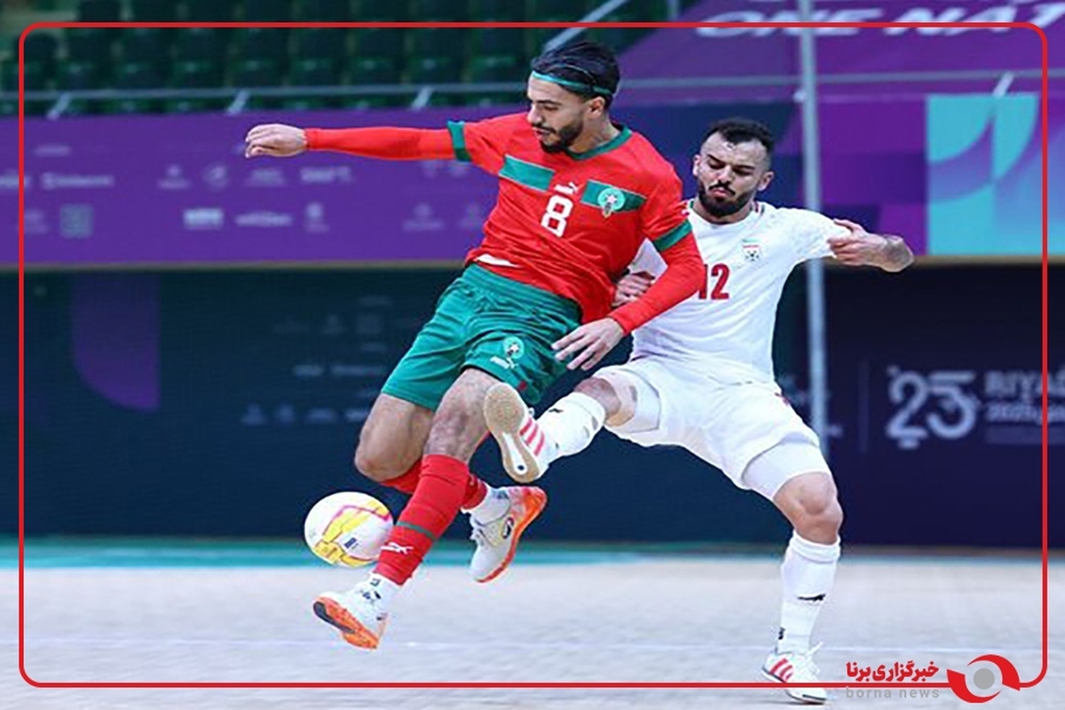گل دوم تیم ملی فوتسال ایران به مراکش در فینال بازی‌های همبستگی کشورهای اسلامی