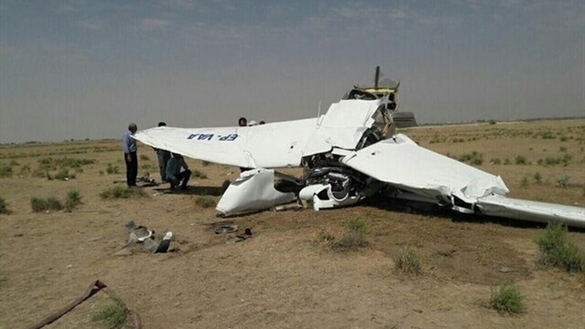 هواپیمای تفریحی در نوشهر دچار حادثه شد