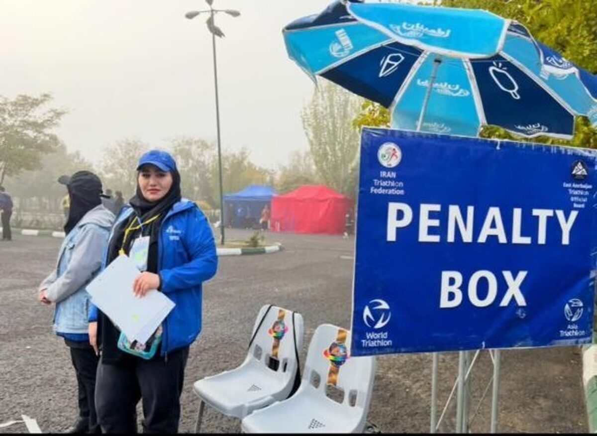 حضور داور بوشهری در رقابت‌های جهانی ترای‌اتلون امارات
