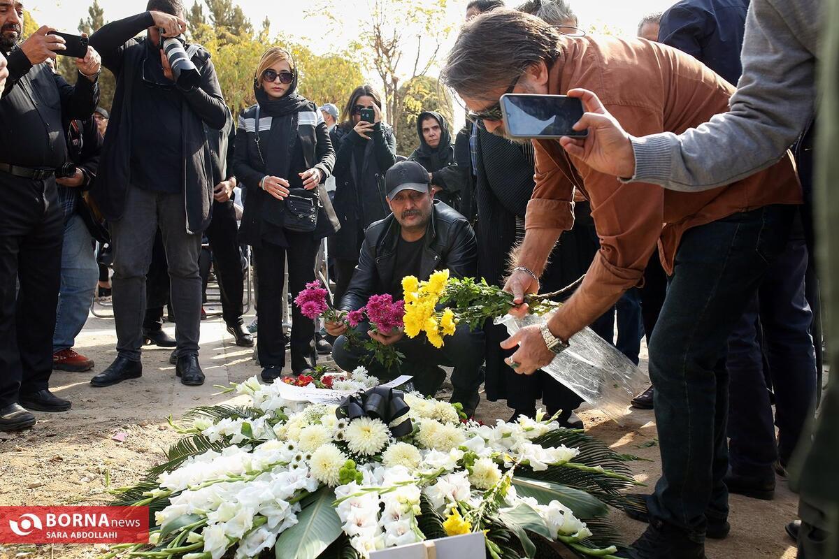 پیکر همایون ارشادی به خاک سپرده شد